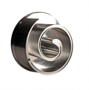 CNC Machined Aluminum Scroll Compressor Component